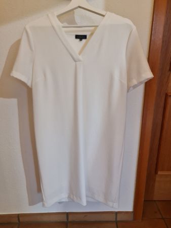 Kleid Caroll Paris weiss Grösse 40 Zustand neuwertig
