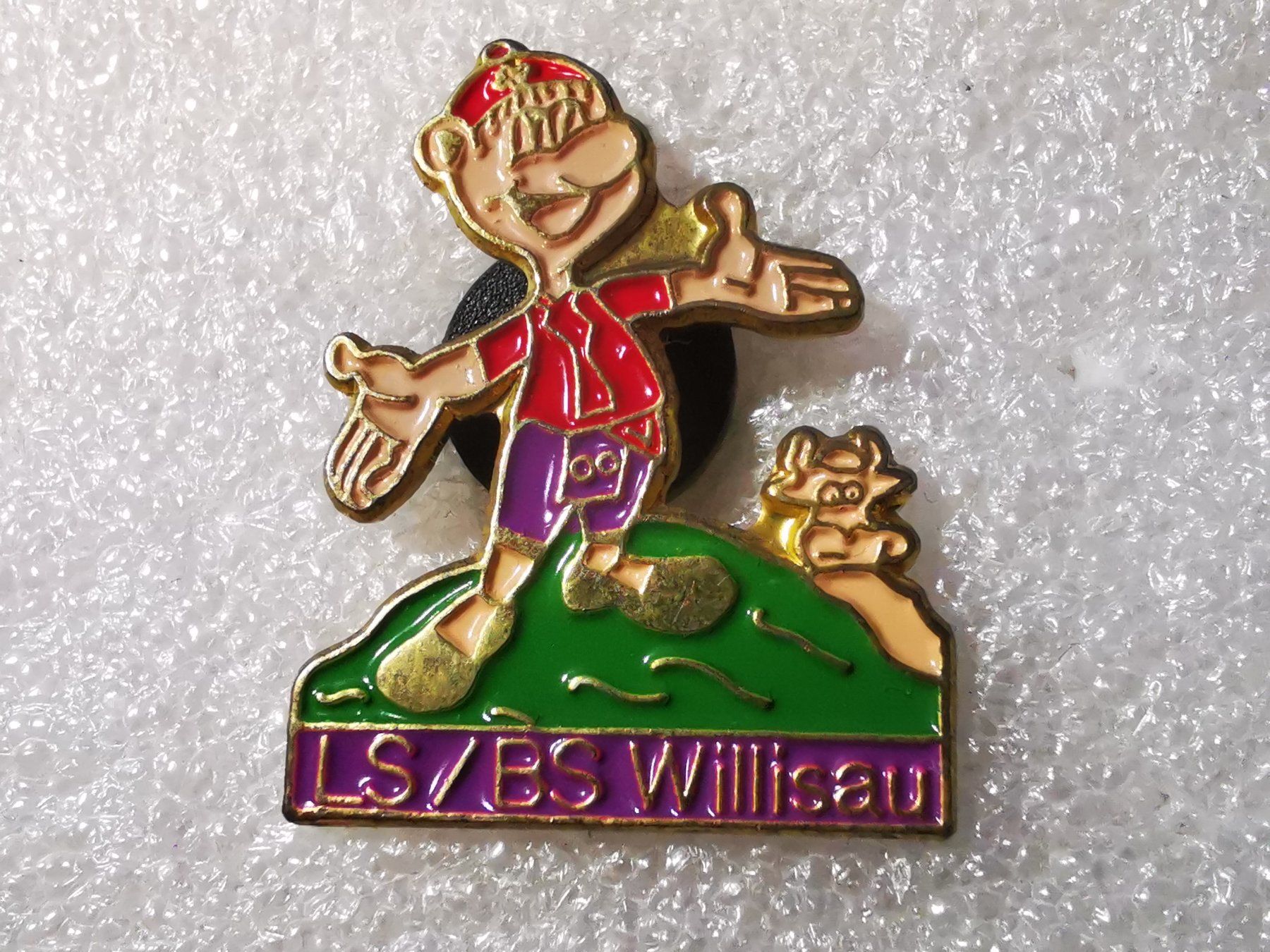 Placchette & Badge: Ansteckpin 14: LS/BS Willisau – Usato da Oppligen venduto da Pin-Fall-Shop