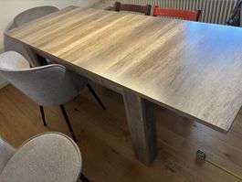 Esstisch ausziehbar Holzoptik 180-226cm Länge