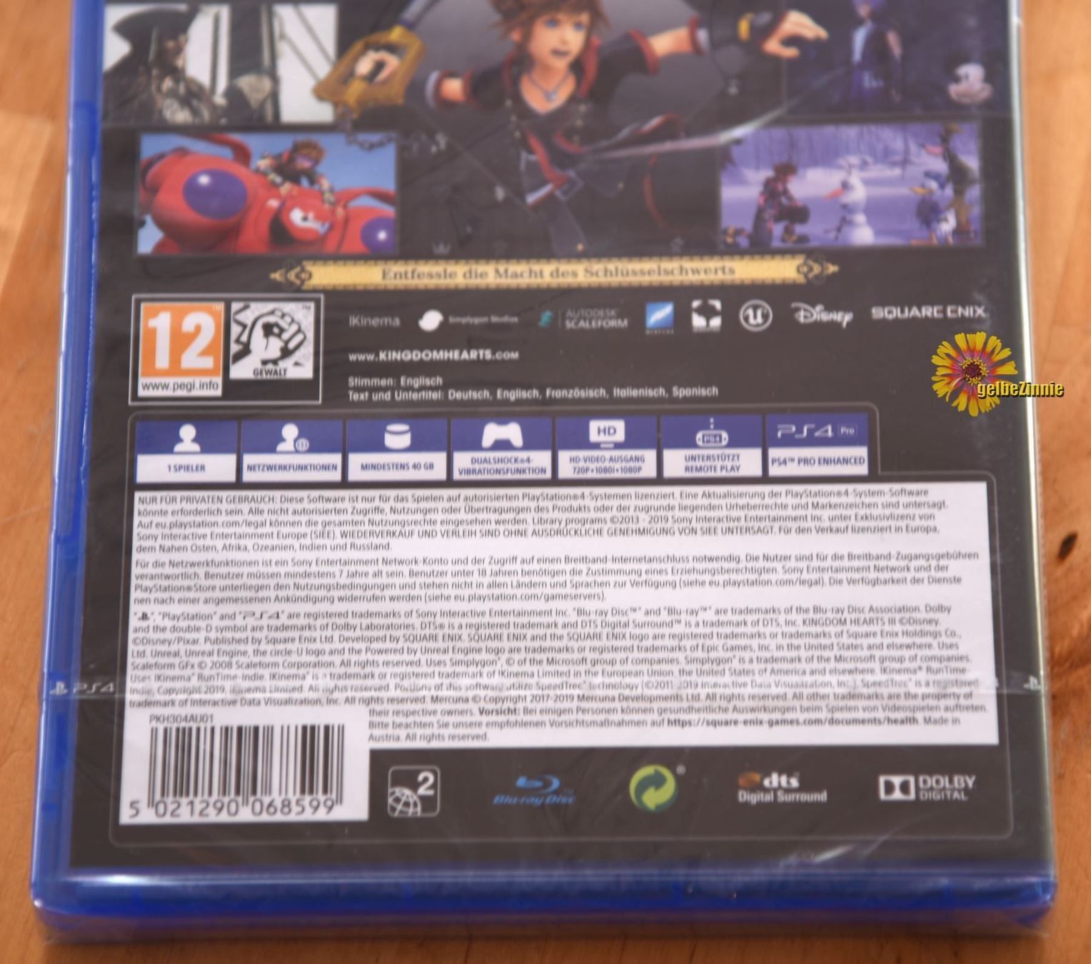 Giochi: Kingdom Hearts 3 (NEU) PS4 – Nuovo (secondo la descrizione) da Frenkendorf venduto da gelbeZinnie 2