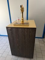 Bierzapfanlage mit Zapfhahn von Schützengarten Messing