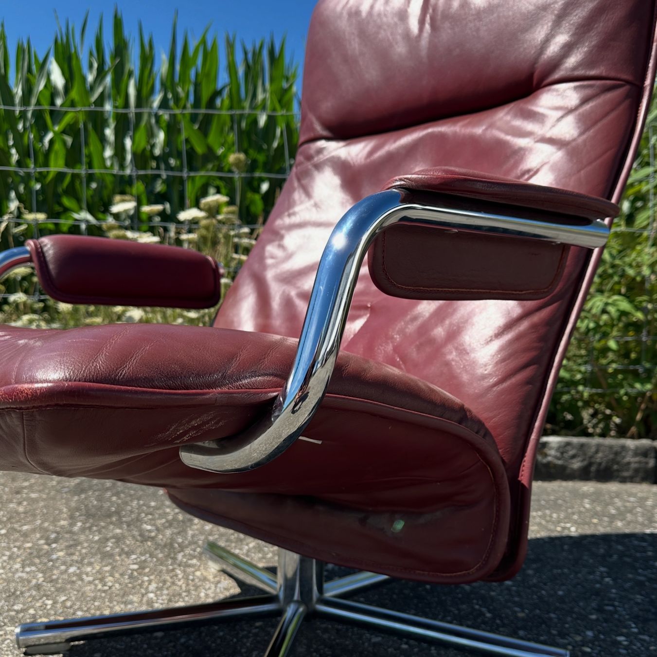 Poltrone: Vintage Ledersessel / Loungesessel – Usato da Zürich venduto da frauflufelberg 3