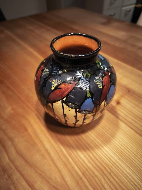 Vasi & Recipienti: Jugendstil Vase von E. Huber Roethe – Nuovo (secondo la descrizione) da Wettingen venduto da DaHa90