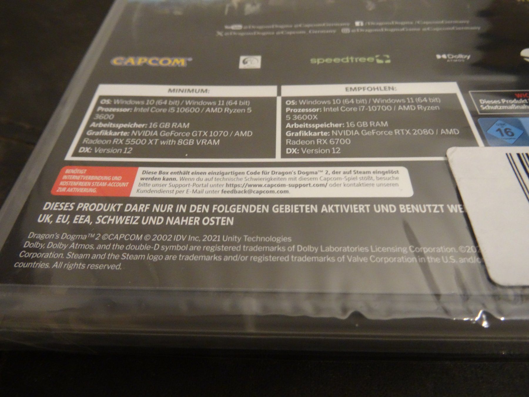 Giochi: PC Spiel Dragon's Dogma 2 Capcom NEUWARE – Nuovo e nell'imballaggio originale da Olten venduto da Disc-Ausverkauf 2