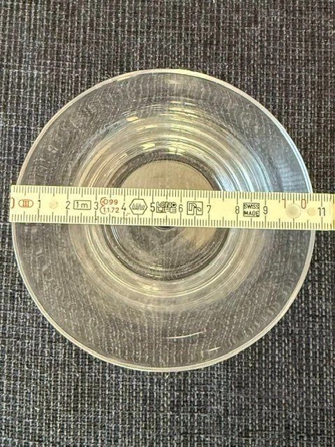 Portacandele: Zwei Kerzengläser, Höhe ca. 21 cm – Usato da Lostorf venduto da Nick1258 5