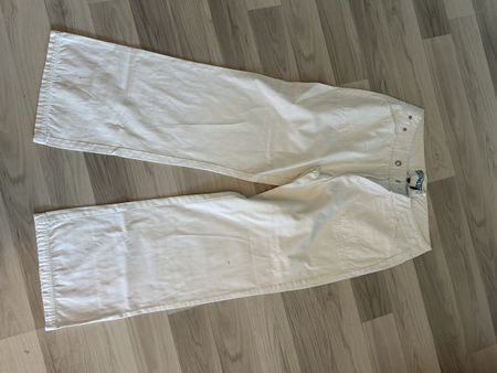 Street One Damen Hose, weiss, Grösse 42 Sommerhose