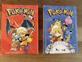 Pokemon Manga, Band 5 und 7, Die Ersten Abenteuer
