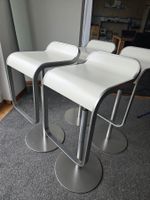 4er Set Lapalma Designerhocker weiss
