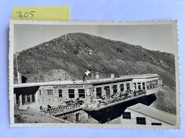 Cartoline postali: Ansichtskarte Weissfluhjoch 2663 m Restaurant Davos, 1941 – Usato da Niederwil AG venduto da dahu75