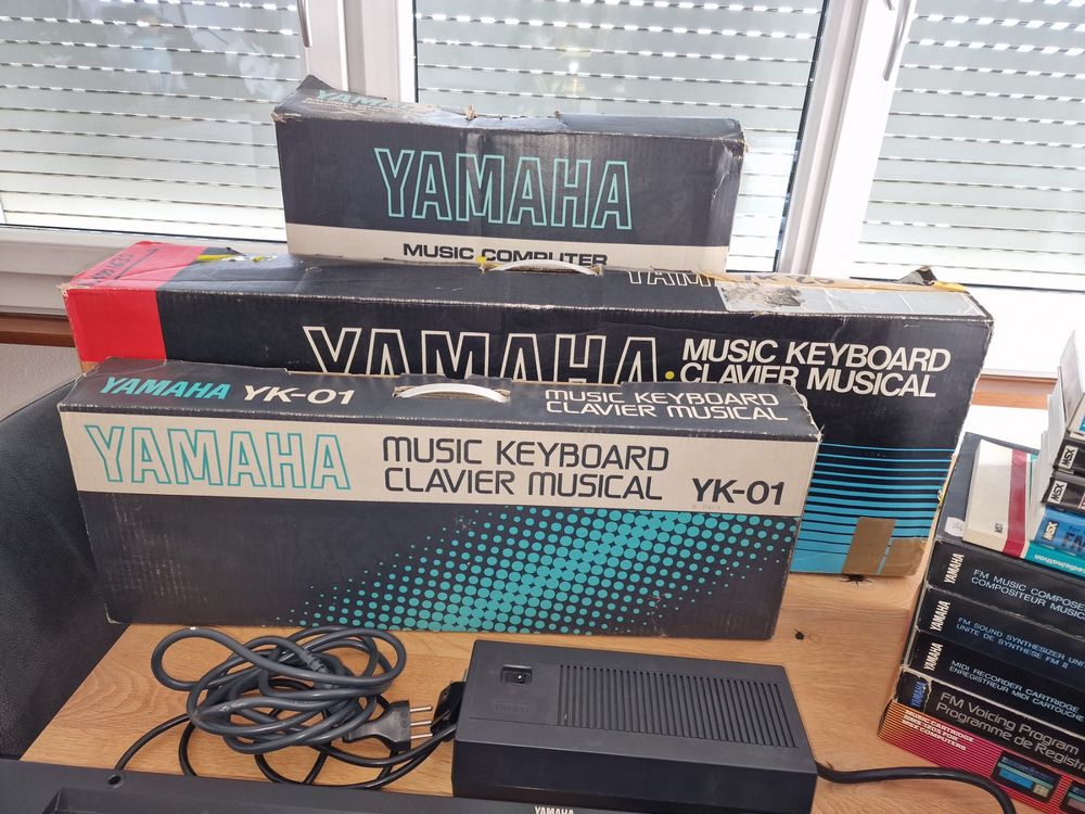 MSX Yamaha CX5M et accessoires 4
