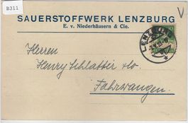 Lenzburg 7.V.23 153 Mi. 164x