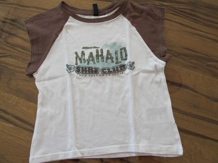 Mädchen T-Shirt, Grösse 140Mahalo Surf Club Motiv