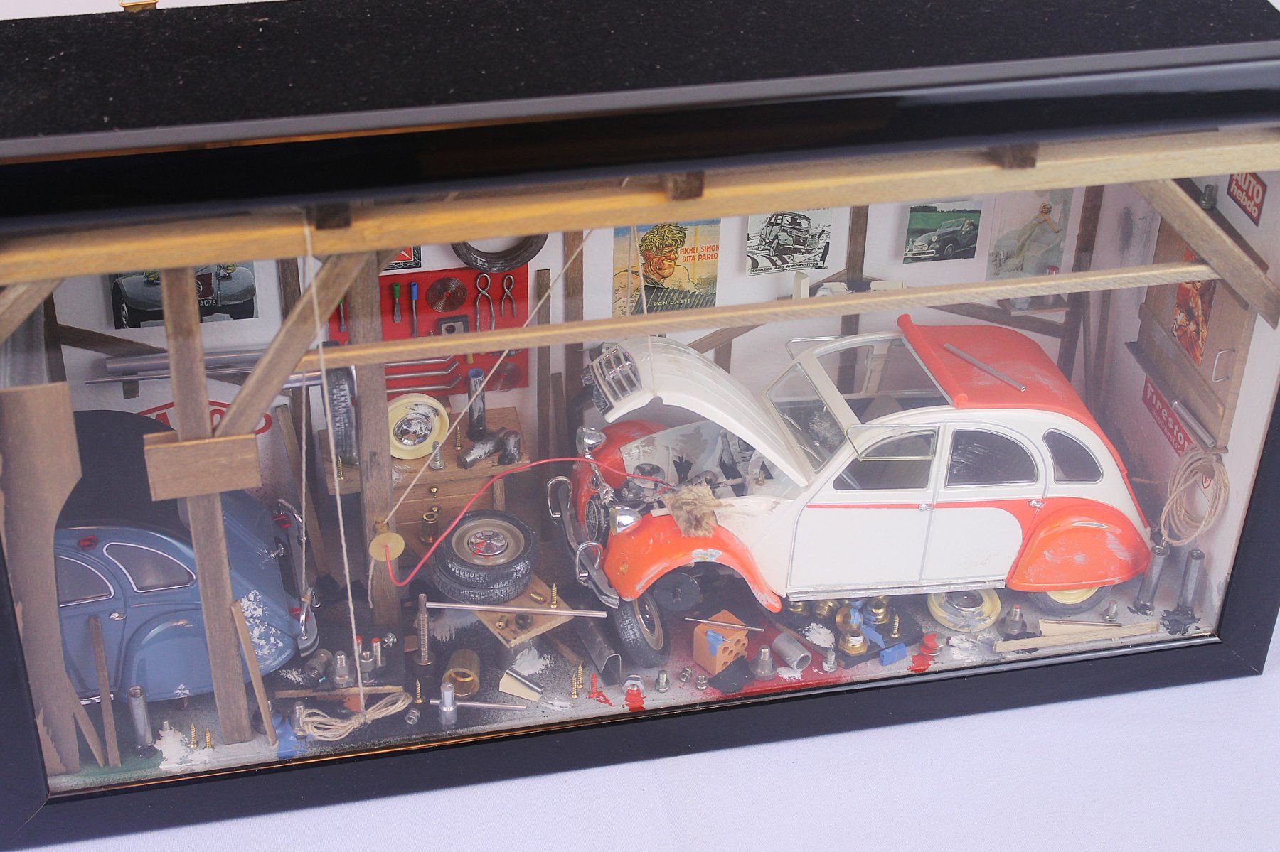 Citroën Modellini d'auto: Patrick Richard - Citroën 2 CV - Car Garage Series – Usato da Reinach BL venduto da bk_brockireinach 3
