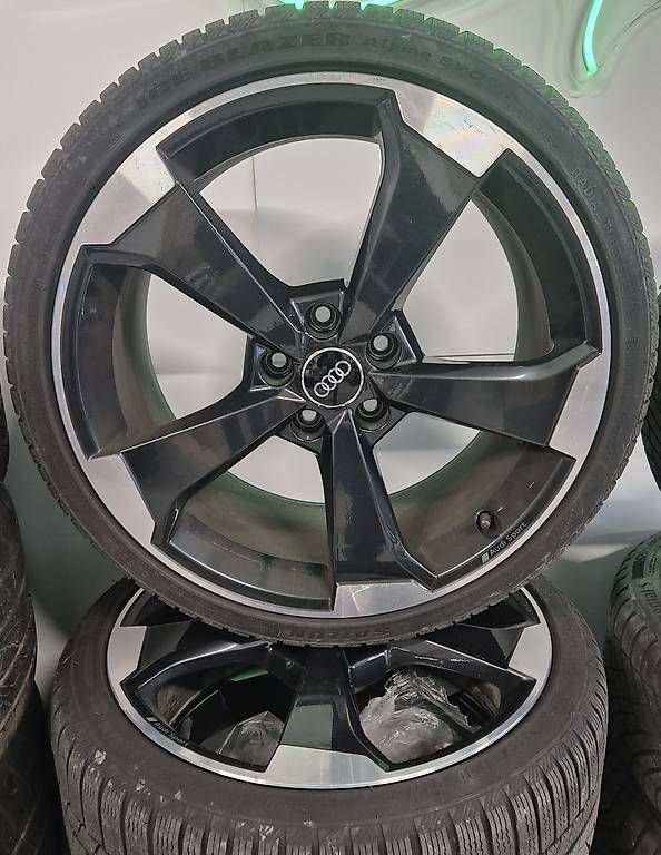 Pneumatici & Ruote complete: Roues Audi RS Rotor Noir Hiver 19 – Usato da Bussigny venduto da NoLimiit 1