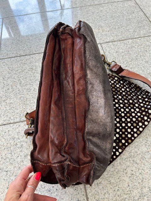 Sacs femmes: Campomaggi Ledershopper mit Nieten – D'occasion à Thalwil par Baboo010 4