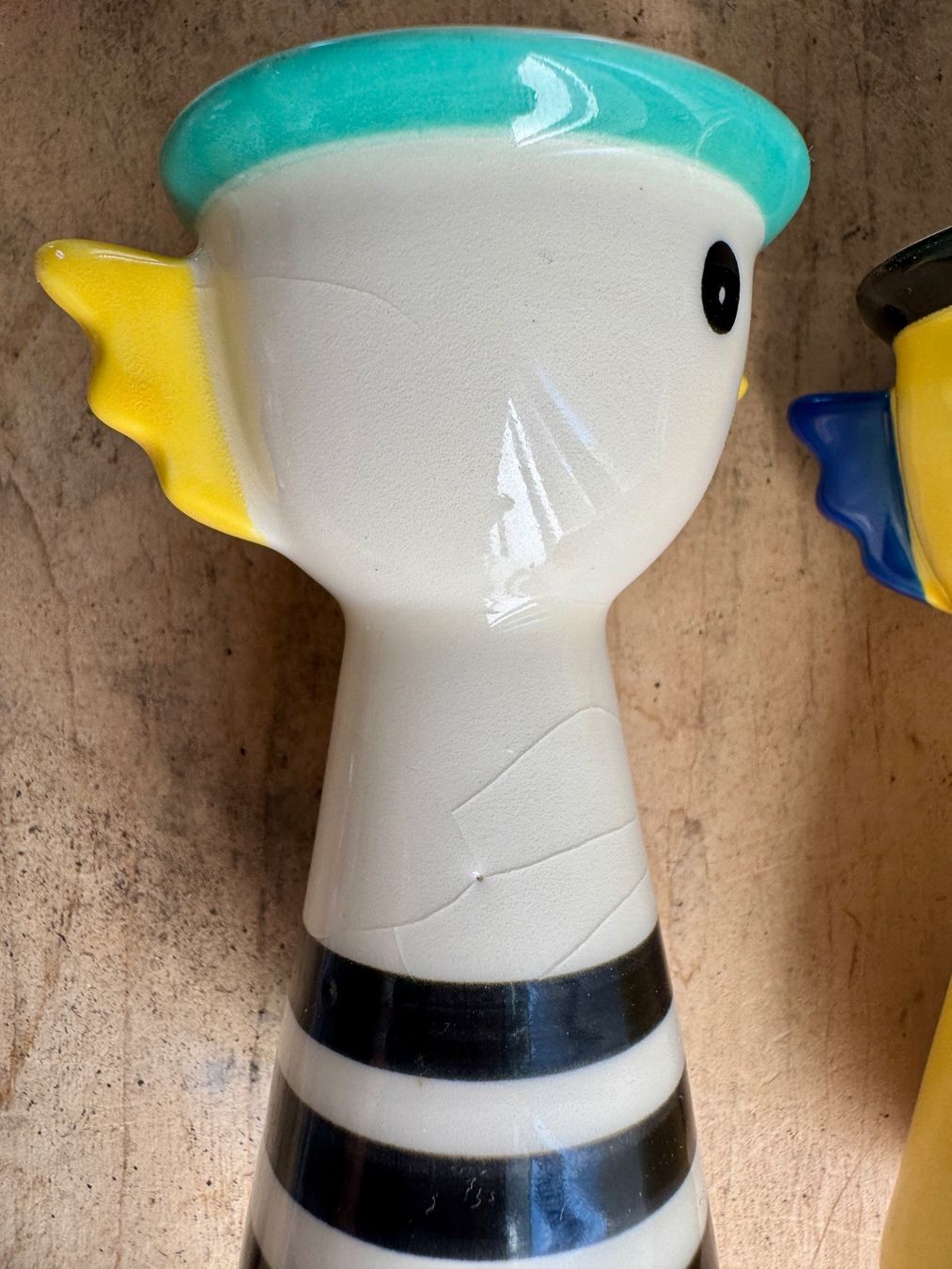 Sonstiges Geschirr: 2 lässige vintage Eierbecher Küken – Gebraucht aus Rothrist von Luckywinner 4