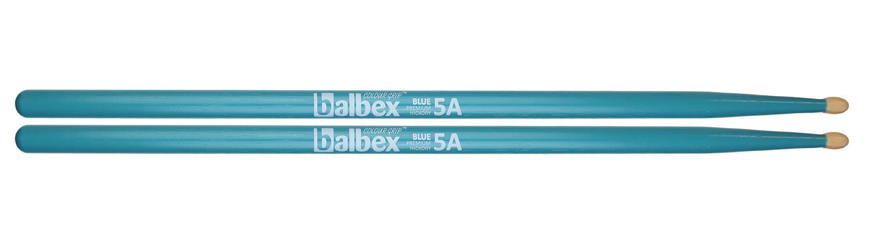 Strumenti musicali: 5 Paar Balbex Drumsticks – 5A Blue Hikor – Nuovo e nell'imballaggio originale da Grimisuat venduto da musicgear.ch 1