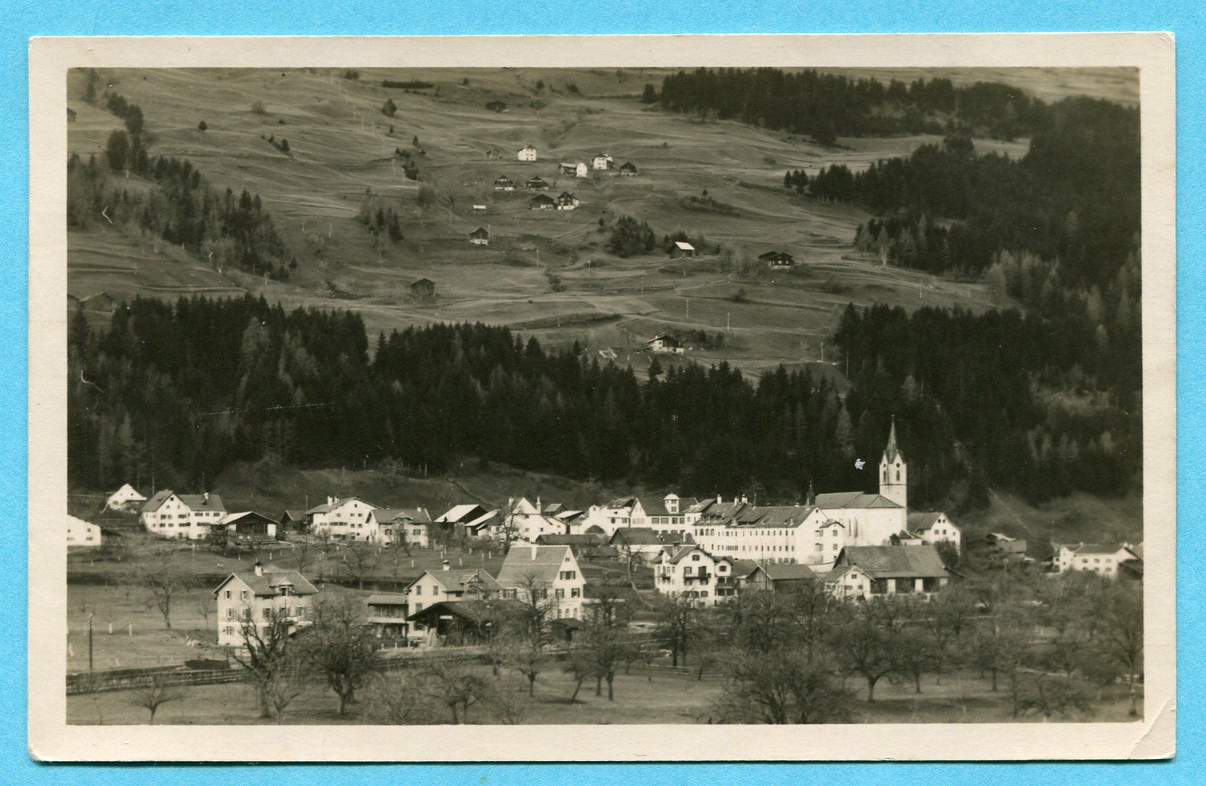 Ansichtskarten: Cazis 1934 – Gebraucht aus Opfikon von cleocat-vb