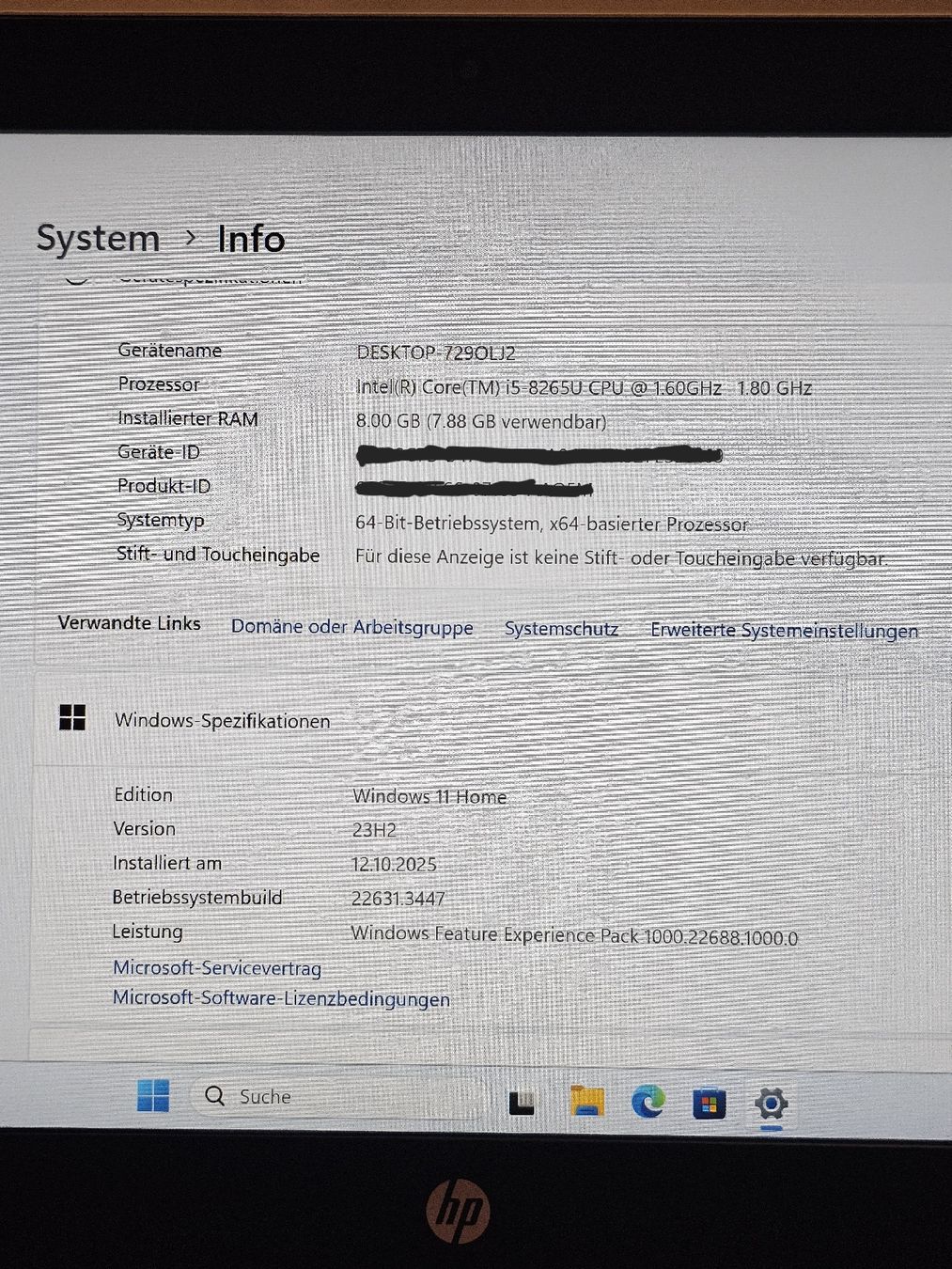 Hewlett Packard Portables: HP ProBook 440 G6 Notebook  – D'occasion à Bern par MedoGaming 6