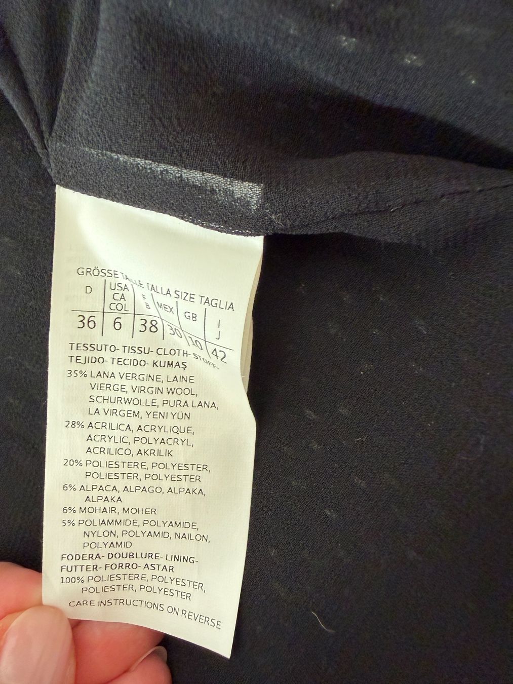 Marella Giacche: Marella Wool Jacket 36 Gr – Usato da Wädenswil venduto da Alice_style 6
