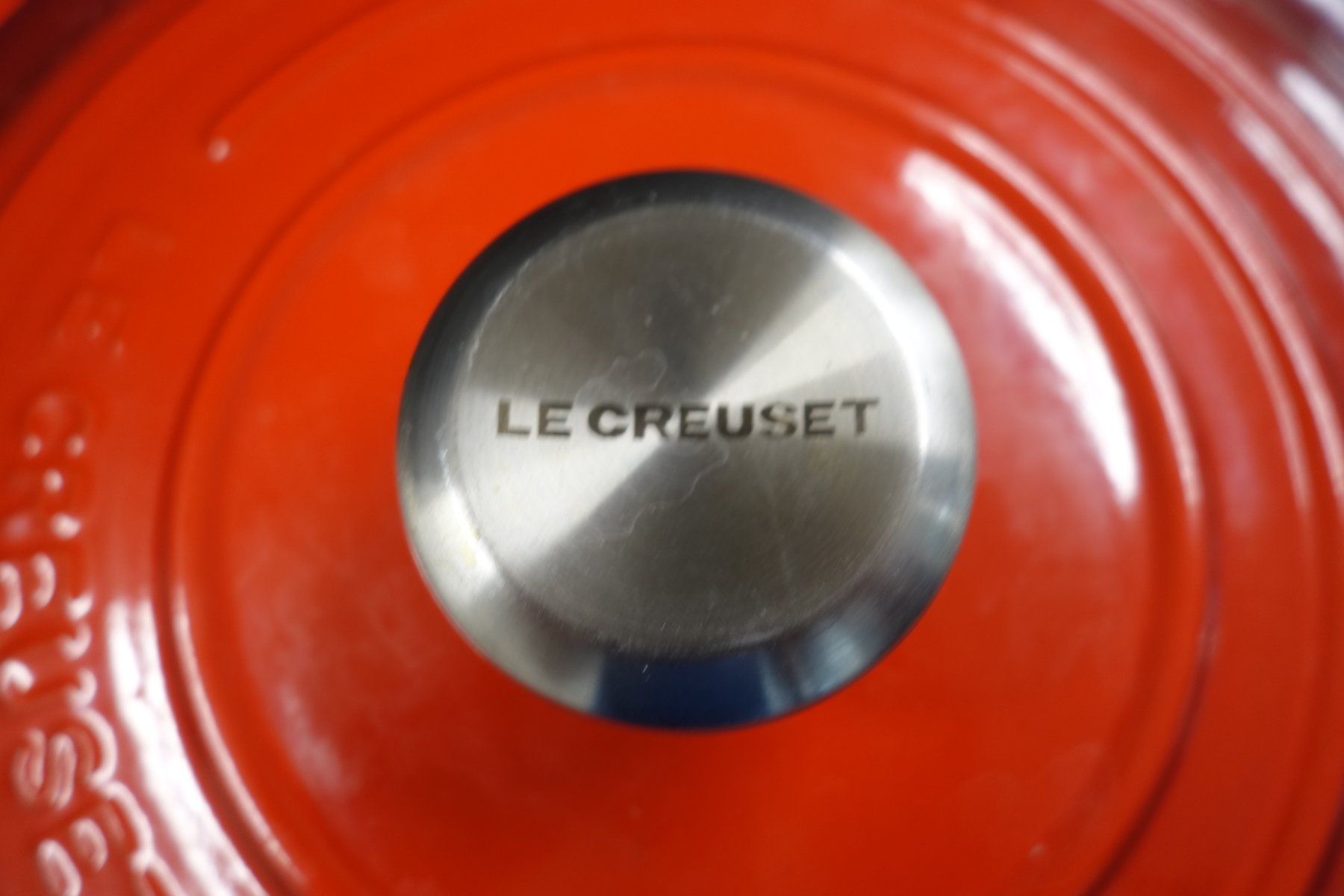 Le Creuset Töpfe: Bräter Le Creuset Nr. 26 rot mit Deckel – Gebraucht aus Basel von bk_brockibasel 7
