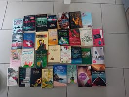 Mixed Lot of Books: Novels and Thrillers, Various Authors