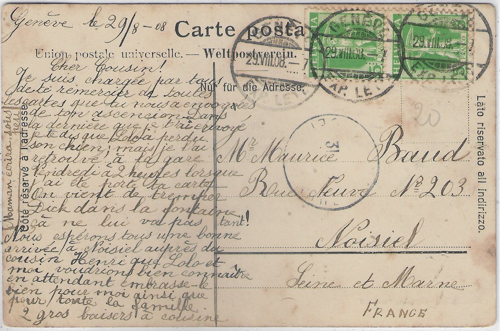 Cartoline postali: Au Port de Celigny - Restaurant Dailly - animee – Usato da Ettingen venduto da Kartenplanet 1