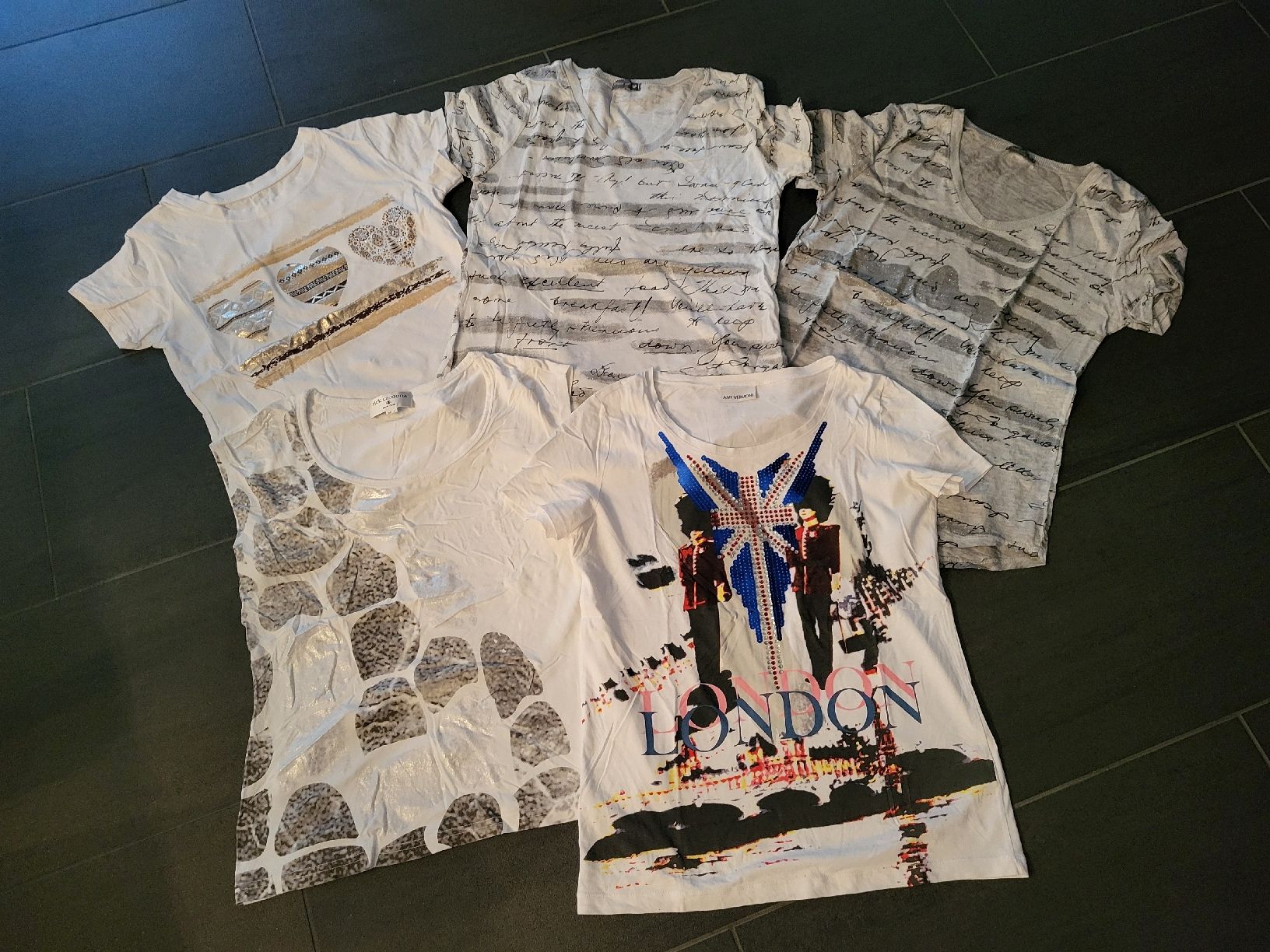 T-shirts: schönes T-Shirt Set Gr. 38 – D'occasion à Matzendorf par hauli2 1