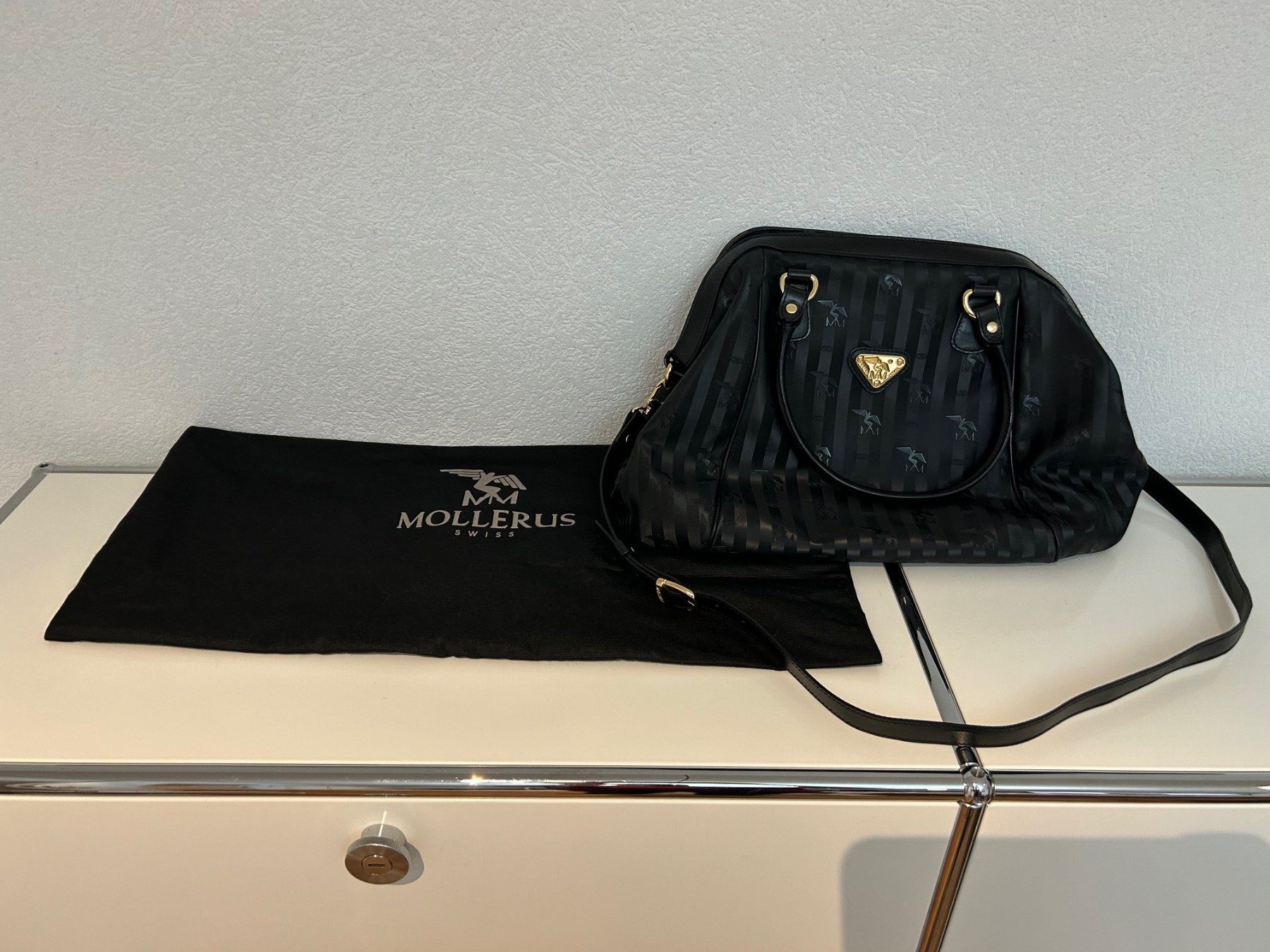 Maison Mollerus Borse da donna: Handtasche Mollerus schwarz – Usato da Burgdorf venduto da MCSchweizer88 1