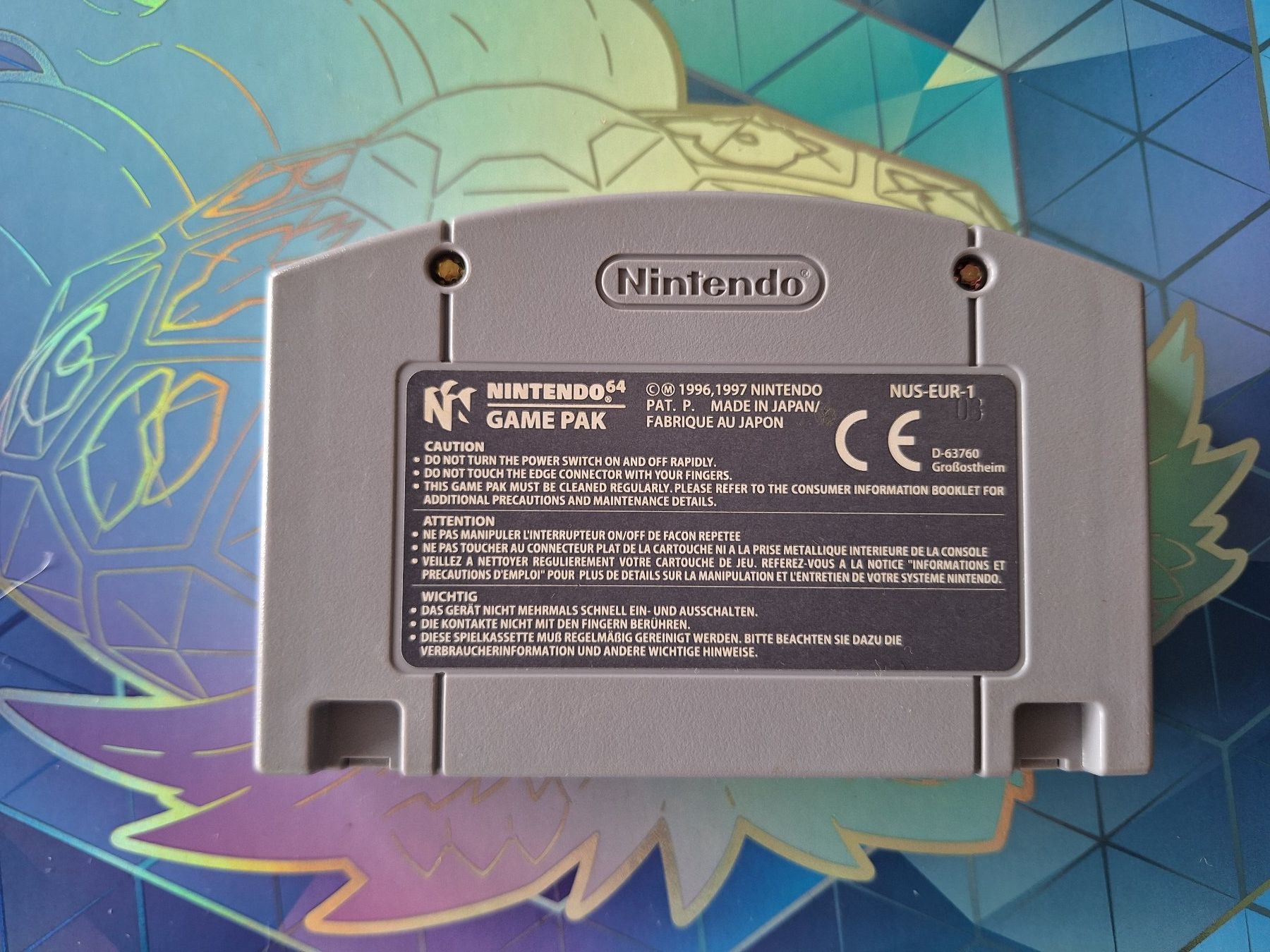 Giochi: Olympic Hockey 98 - N64 – Usato da Altstätten SG venduto da GGsGameshop 1
