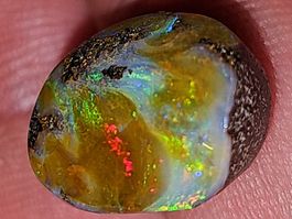 Natürlicher australischer Boulder Opal