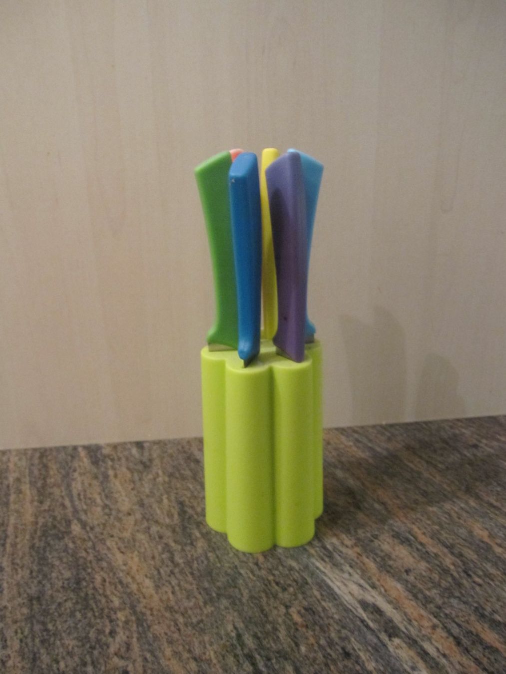 Coltelli da cucina: Küchenmesser Rüstmesser Set 6 Messer mit Halterung – Usato da Mauren TG venduto da jokau