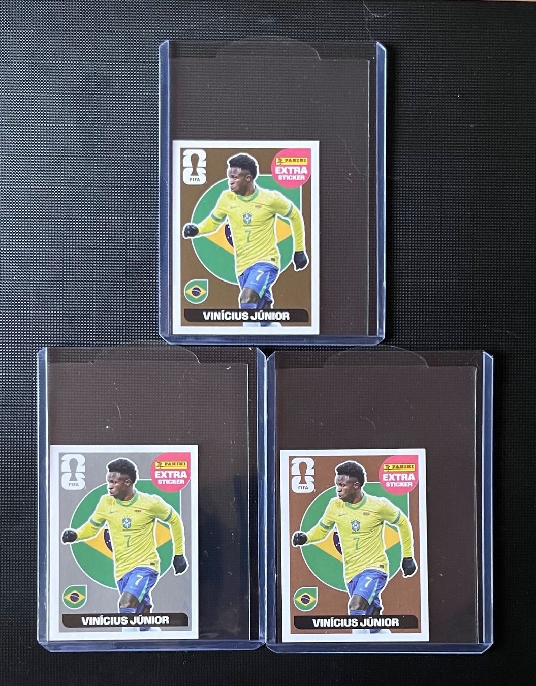 Panini Carte collezionabili: Vinicius Bronze / Silver / Gold Panini Extra Sticker 2026 – Nuovo (secondo la descrizione) da Villeret venduto da Ma_To