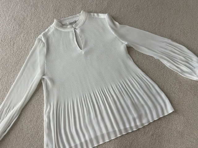 S.Oliver Camicette: S. Oliver Bluse / Tunika cremeweiss Gr. 40 – Usato da Aesch ZH venduto da niro007 3