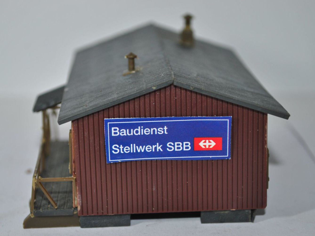 Faller Modelleisenbahnen: Faller ? Baubaracke SBB (ETA417) – Gebraucht aus Aarwangen von Bahnsupport 1