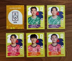 Panini Sticker FIFA World Cup 2026 KOR 6 Karten