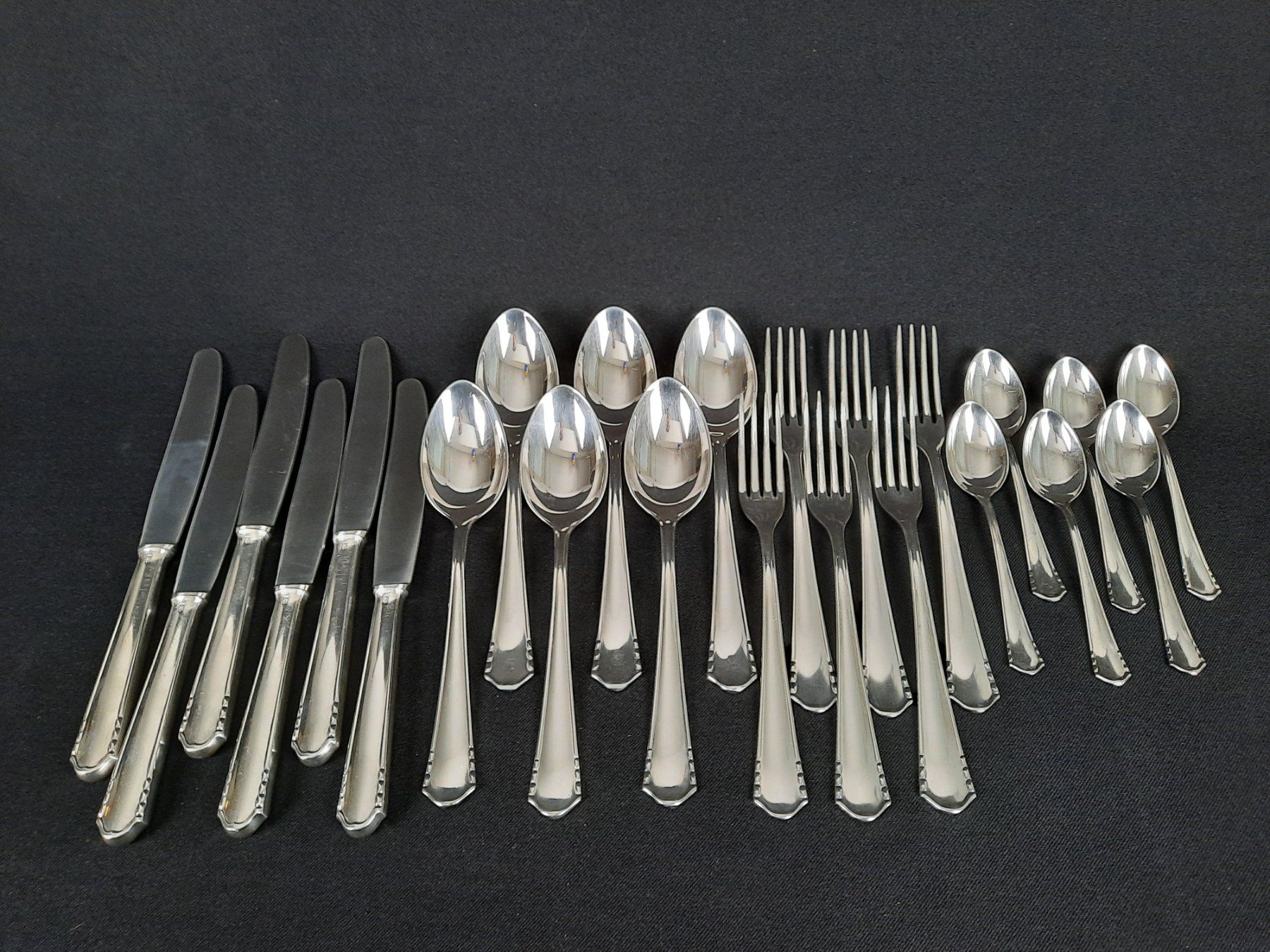 Set di posate: BRUCKMANN Silberbesteck 90 24-teiligs Set – Usato da Beinwil am See venduto da Restwert_Beinwil