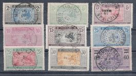 Mauretanien Frz Kolonie Lot aus Serie 1920er Jahre