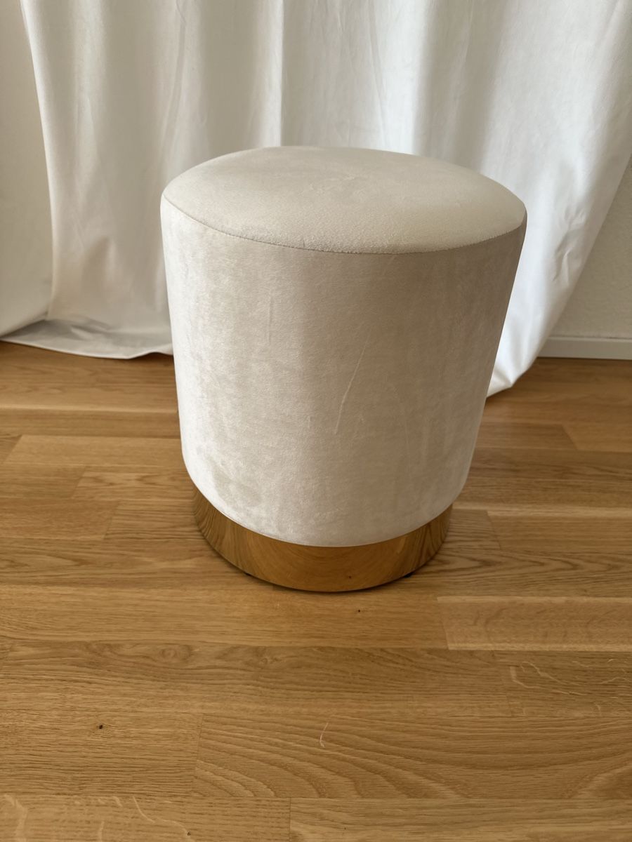 Sgabelli: Pouf Hocker in cremebeige – Nuovo (secondo la descrizione) da Neuhausen am Rheinfall venduto da jen_2bcj 2