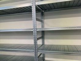 Industrie Steckregal 2 x 1500 x 600 x 2 m = 3.0 m (wie Neu)