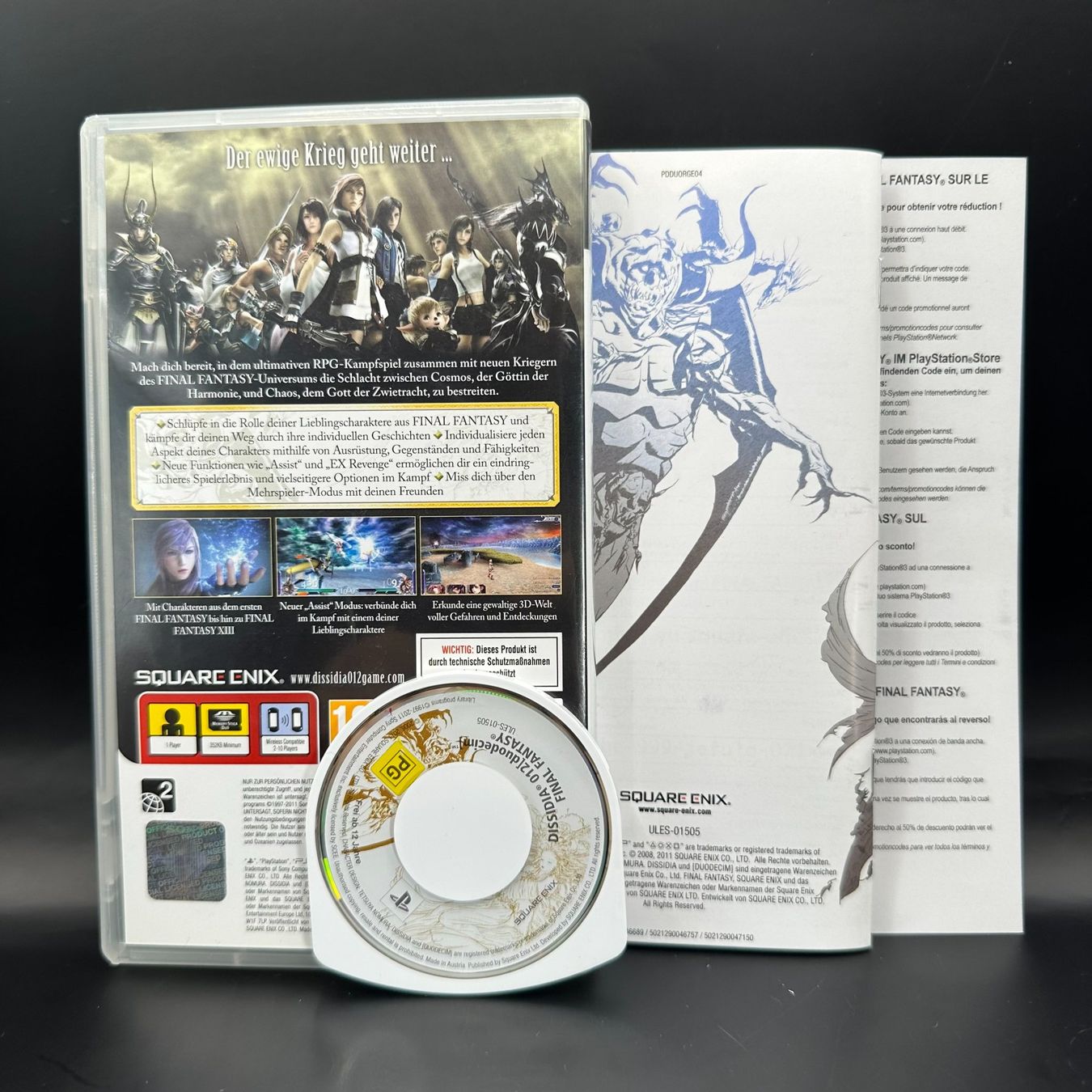 Sony Spiele: Dissidia (douodecim) 012 Final Fantasy PSP – Gebraucht aus Düdingen von Nerdworld 1