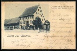 Muttenz, Gasthof zum Rössli, Bes. Fritz
