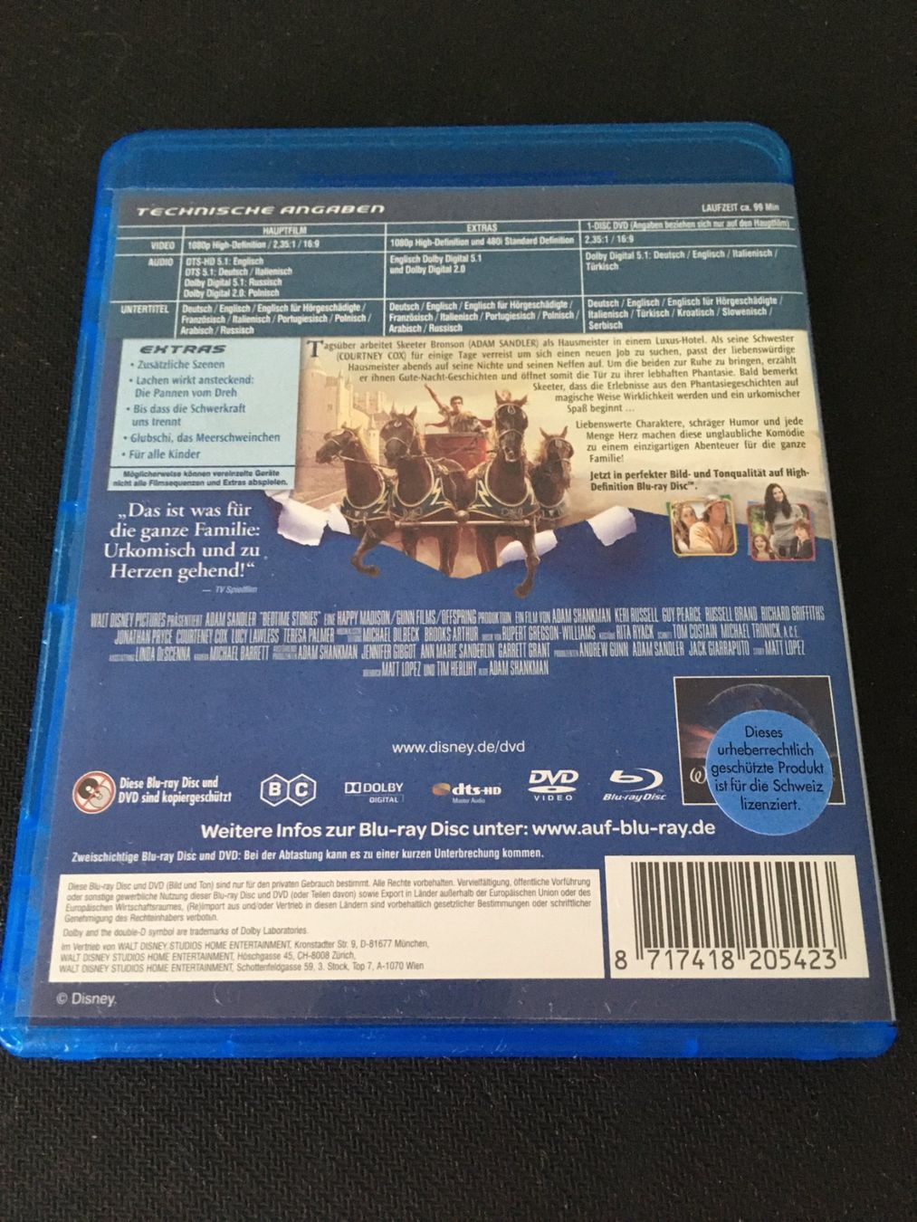 Tutti i DVDs: Bedtime Stories (Blu-Ray) – Usato da St.Gallen venduto da MedienJoe 1