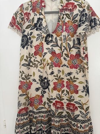 Robe d'été Line Niza imprimé floral taille 42 état neuf