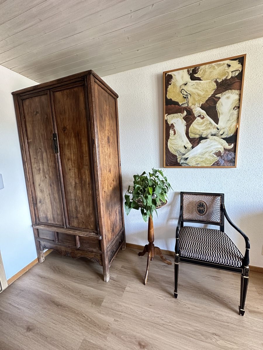 Armadi: Antiker Kleiderschrank, Holz, – Usato da Aarburg venduto da Yula24