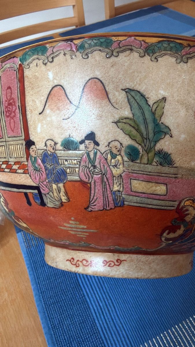 Ciotole: Antike chinesische Schale, handbemalt – Usato da Wollerau venduto da Loli-04 7