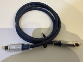 clicktronic Opto-Kabel, Toslink Kabel, 1 Meter, NEU