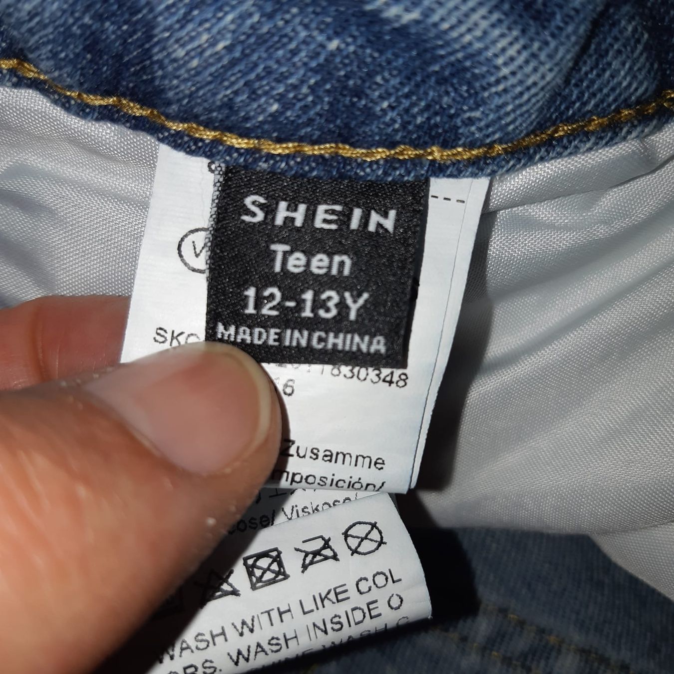 Shein Pantaloni: Mädchen Shorts, Gr. 12-13-Jährige, Marke: SHEIN – Usato da sachseln venduto da soficool 3