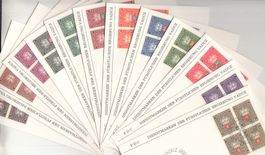 LBK 45 - 56 im 4er-Block FDC