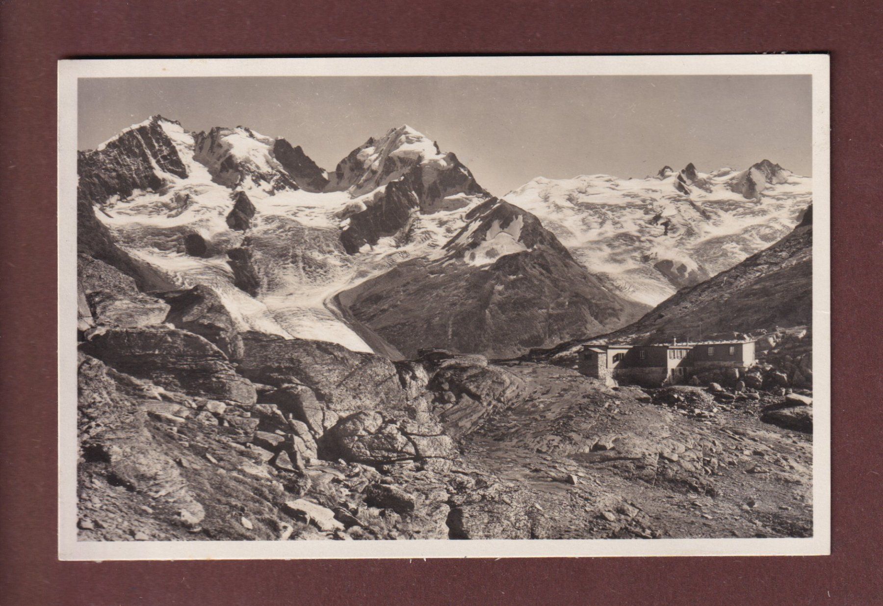 Cartoline postali: Restaurant FUORCLA SURLEJ - 1933 – Usato da Pully venduto da nicecards-shop
